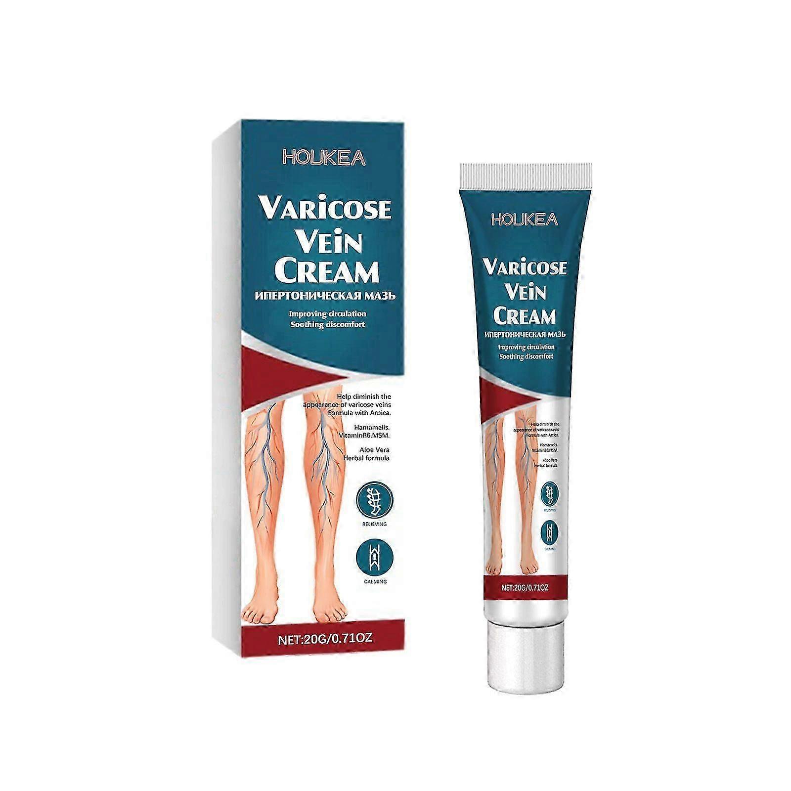 Anti-Varicose Cream For Legs, Anti-Varicose Soothing Cream, Varicose Veins Treatment, Varicose Relief Massage Cream For Legs