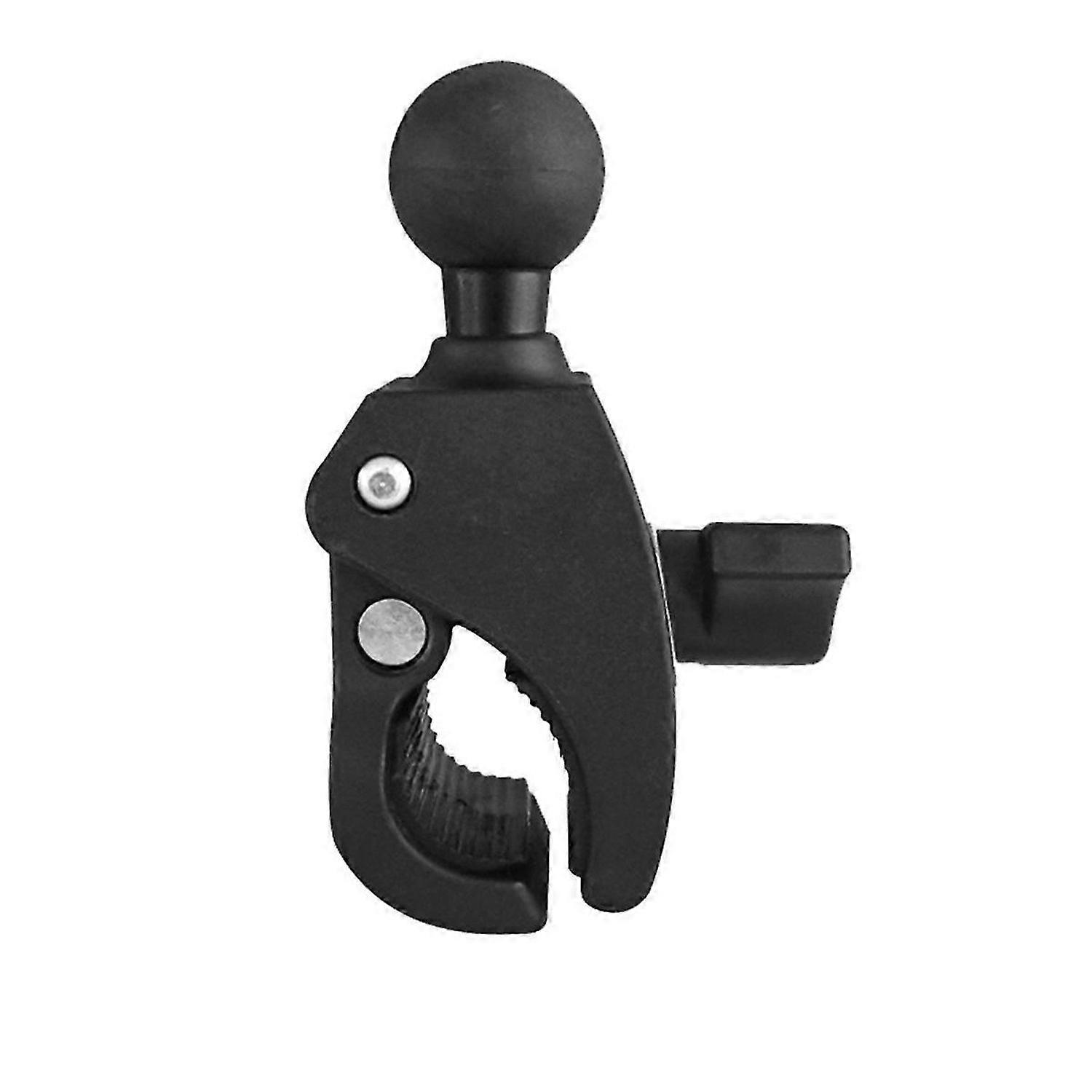 Motorcycle Handlebar Clamp Mount Base with 1 Inch Ball Mount Action Camera Bicycle Rail Clip Support