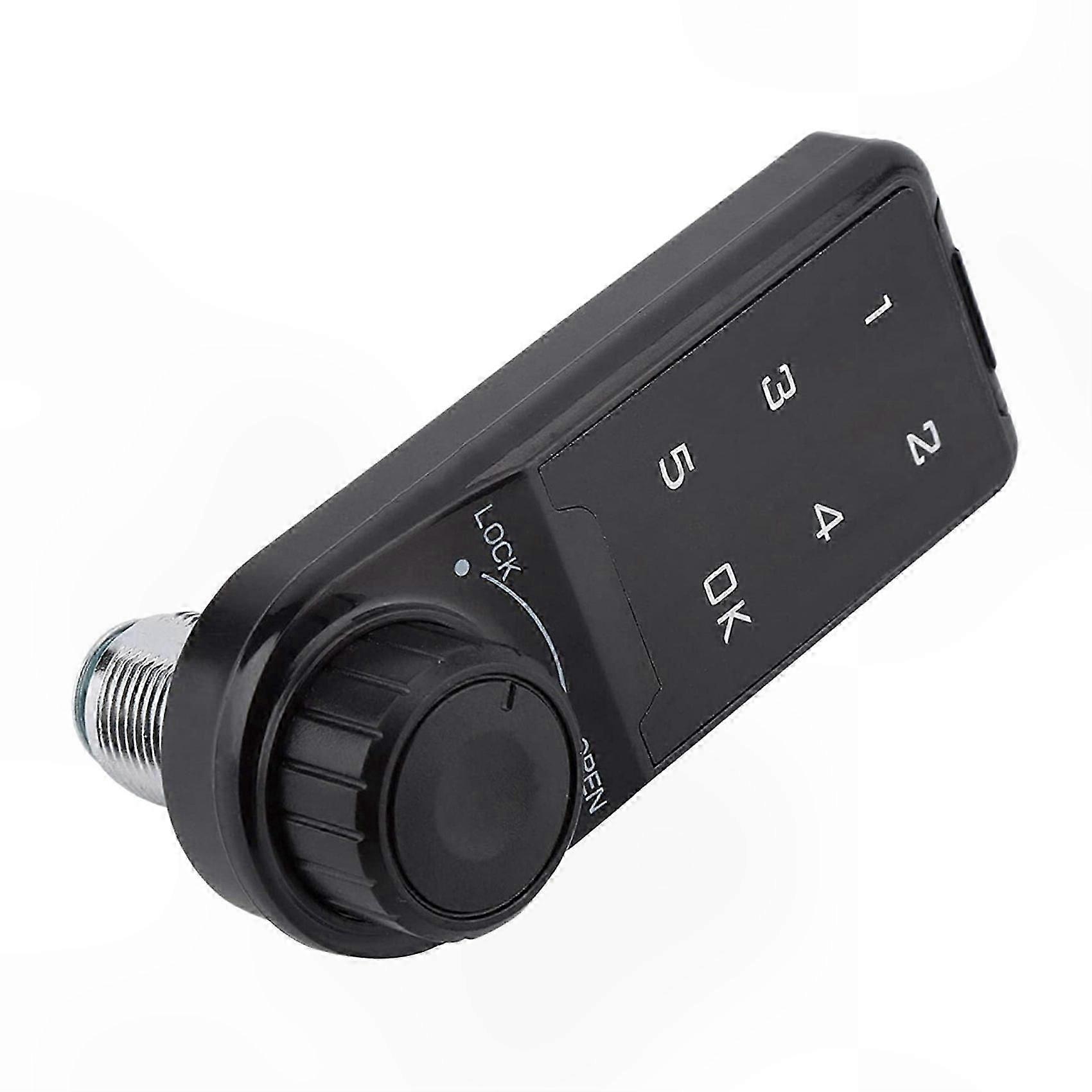 Digital Electronic Security Lock, Touch Keypad Access for Door, Cabinet, Locker with Password and Key Backup
