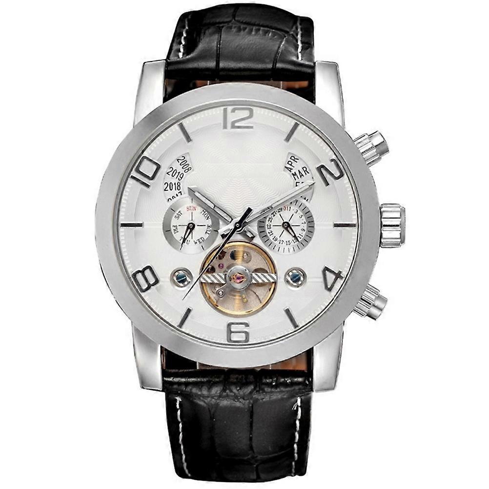 Reloj mecánico para hombre Reloj de pulsera mecánico automático para usar