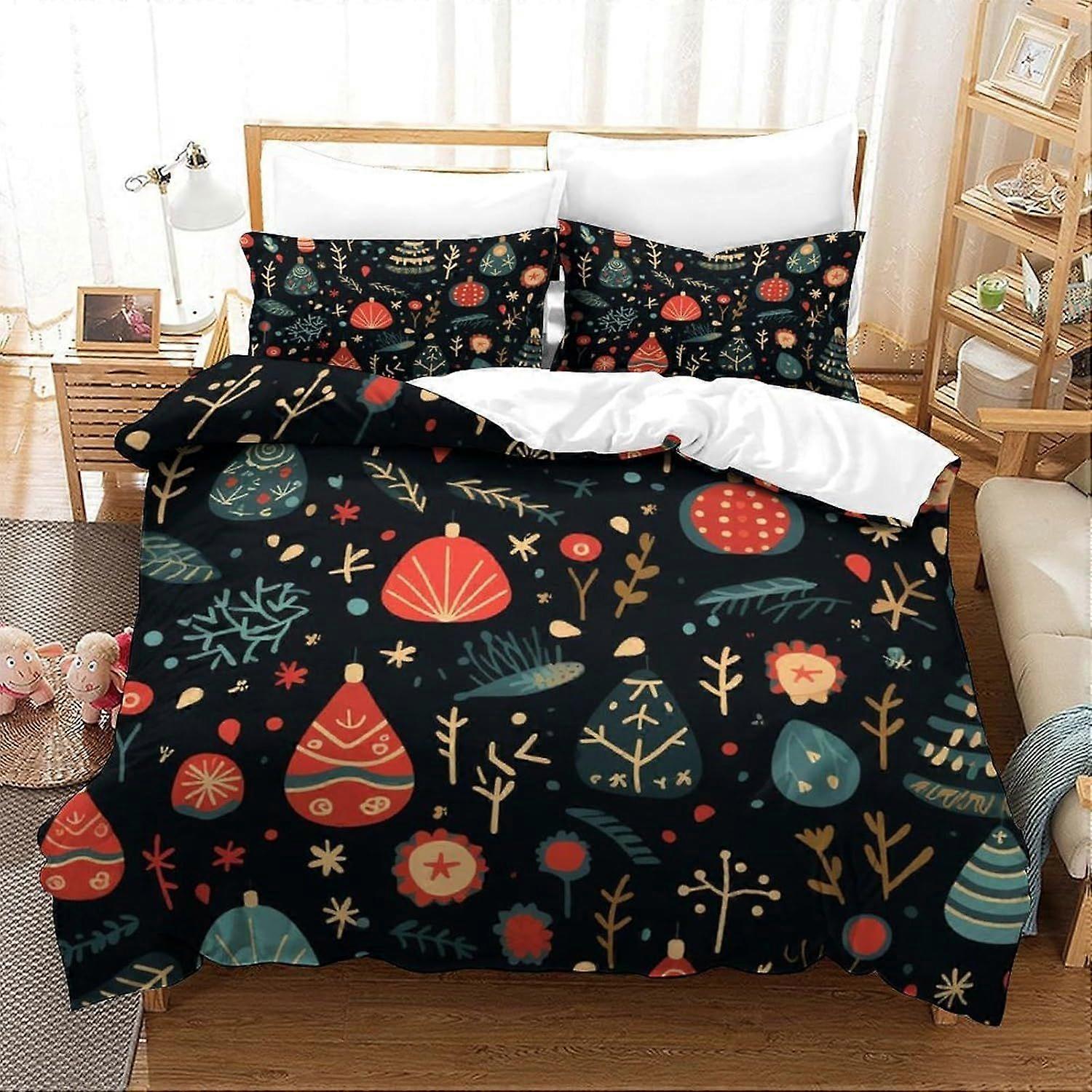 Toy Story Duvet Cover Microfiber Bedding Set, 3D Print Duvet Quilt Cover&Pillowcase, With Zipper Closure, Soft Duvet Cover for Men Woman Kids 3 Piece 