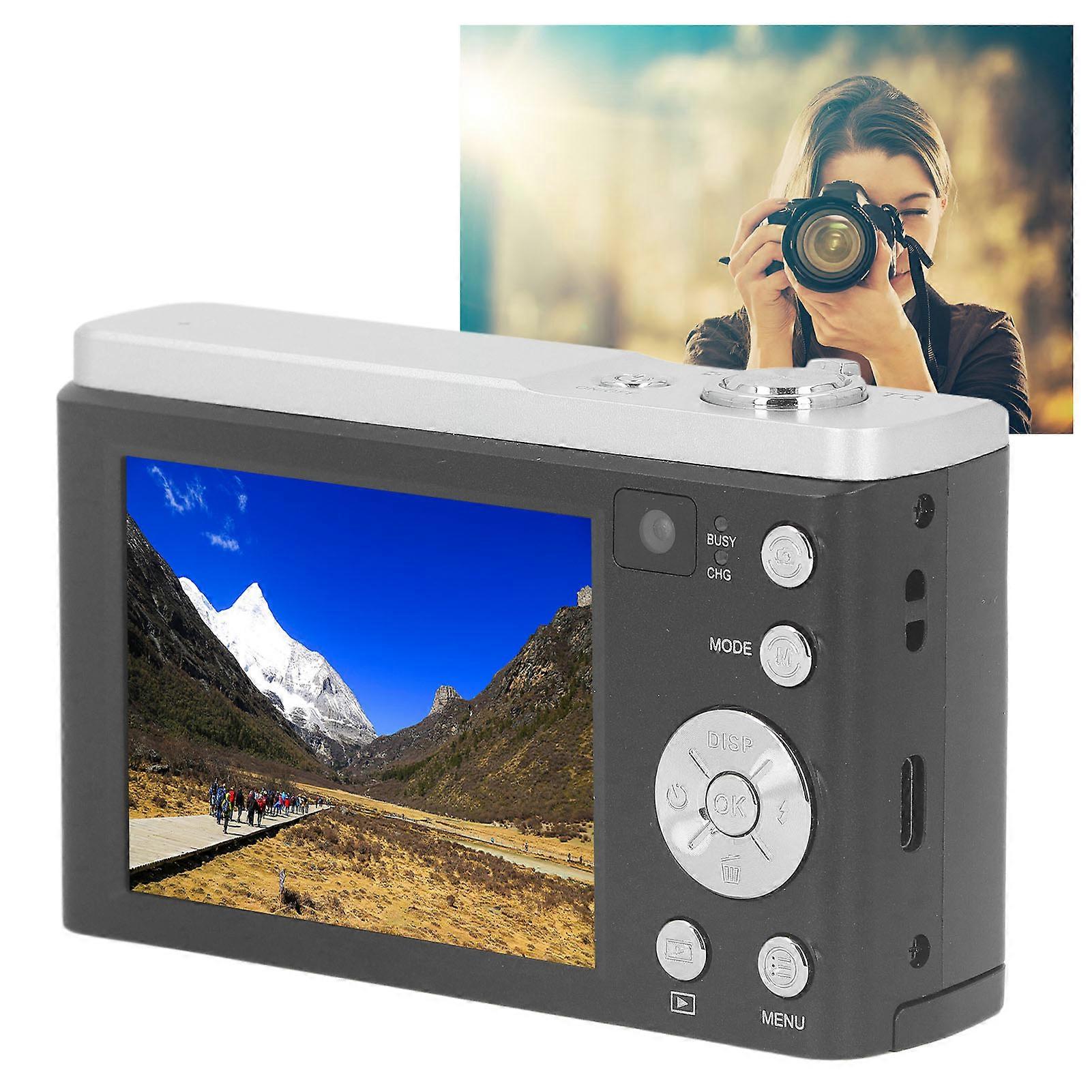 44MP Digital Camera 2.8in Touch Screen 5X Optical Zoom 5K Video