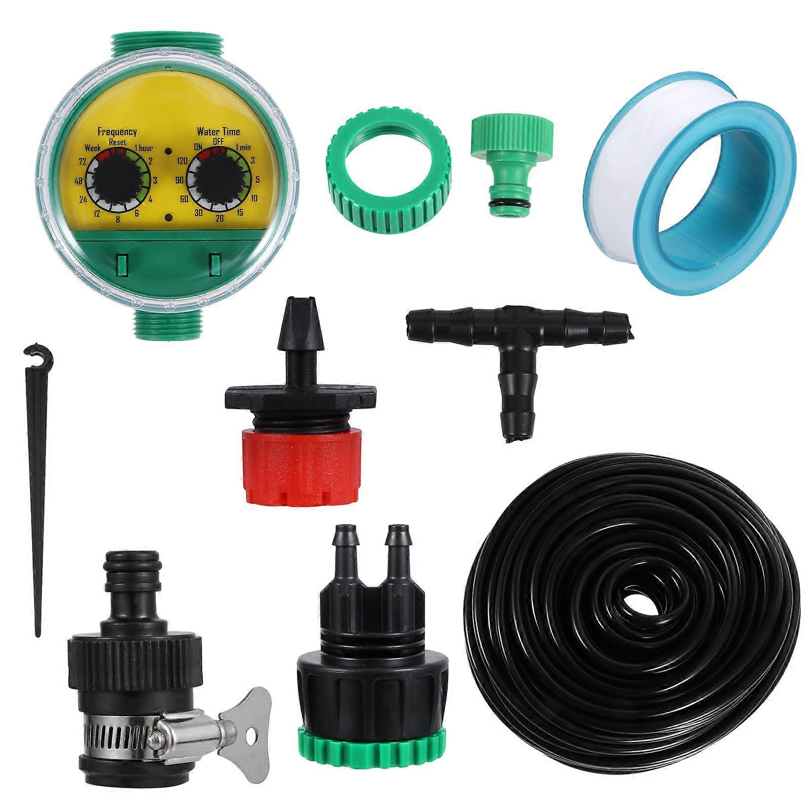 Automatic Irrigation System Garden Drippers Timer with 1Set for Efficient Watering