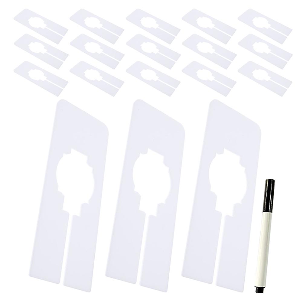Clothes Hanger Markers Hanging Closet Separators for Clothing 150Pcs