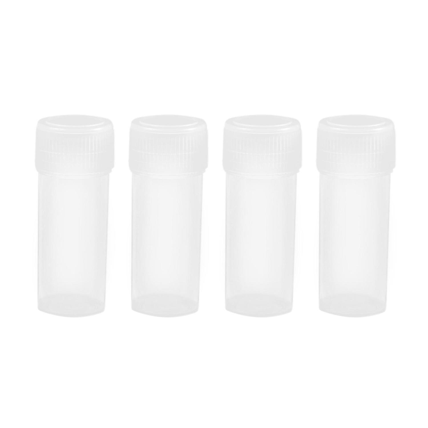 200 Pcs 5Ml Plastic Potable Clear Storage Case