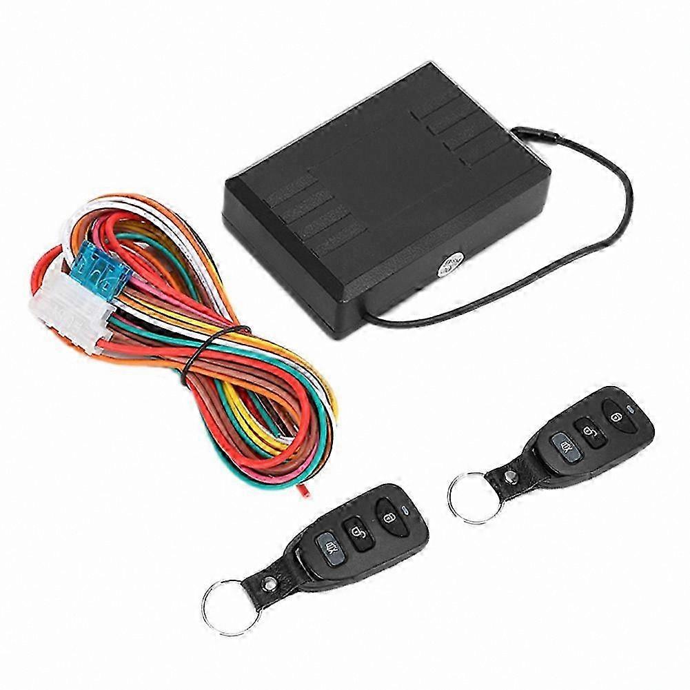 Car Central Locking System with 4 Keyless Remotes for Universal 12V Vehicles