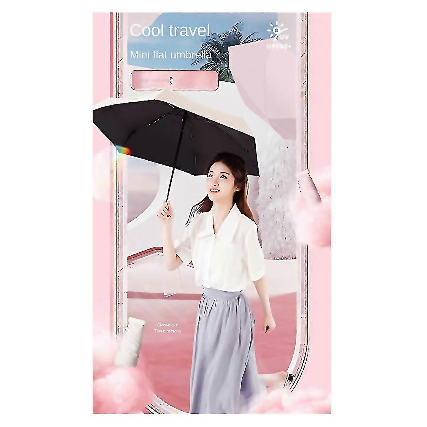 For Uv Protection 60 Off Mini Ultralight Parasol