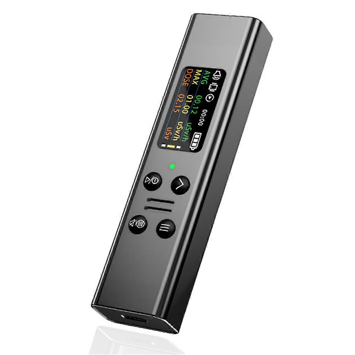 Handheld Aluminum Alloy Nuclear Radiation Detector Geiger Counter Meter Radioactivity Ray Radiation Tester Dosimeter