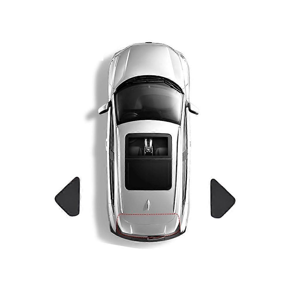 Car Side Window Shades for Mazda3 Alexa Sedan 2019 Front And Rear Full Shade Sunproof UV Privacy 2x Triangular Windows
