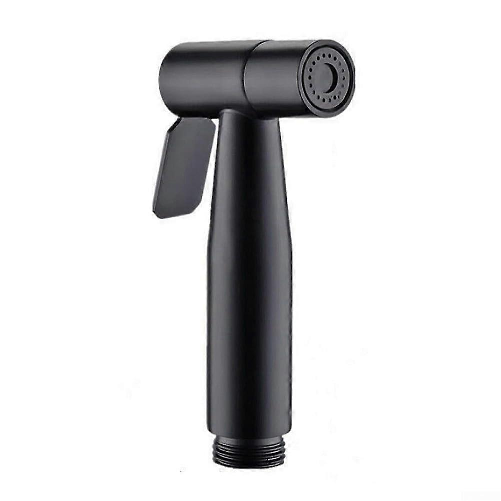Black Lightweight And Comfortable Flushing Shower Booster Water Handheld Bidet Spray Model 1 Toilet Attachment
