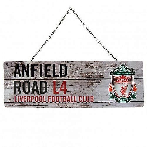Liverpool FC Rustic Plaque