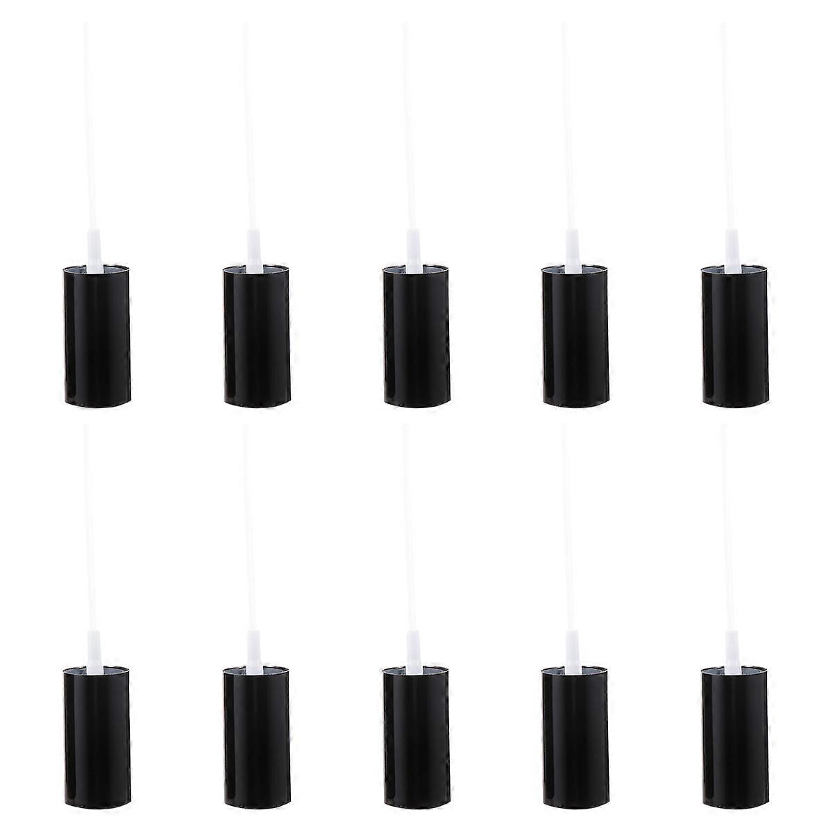 Black Watering Bottle Spray Heads Replacement for Cleaning with 30Pcs