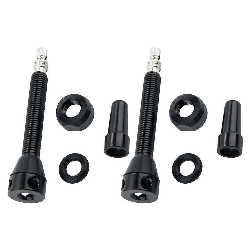 Durable Aluminum Alloy High Pressure Tire Valve Stems For Vehicle And Bicycle Maintenance With Anti-Backflow Function 6Pcs