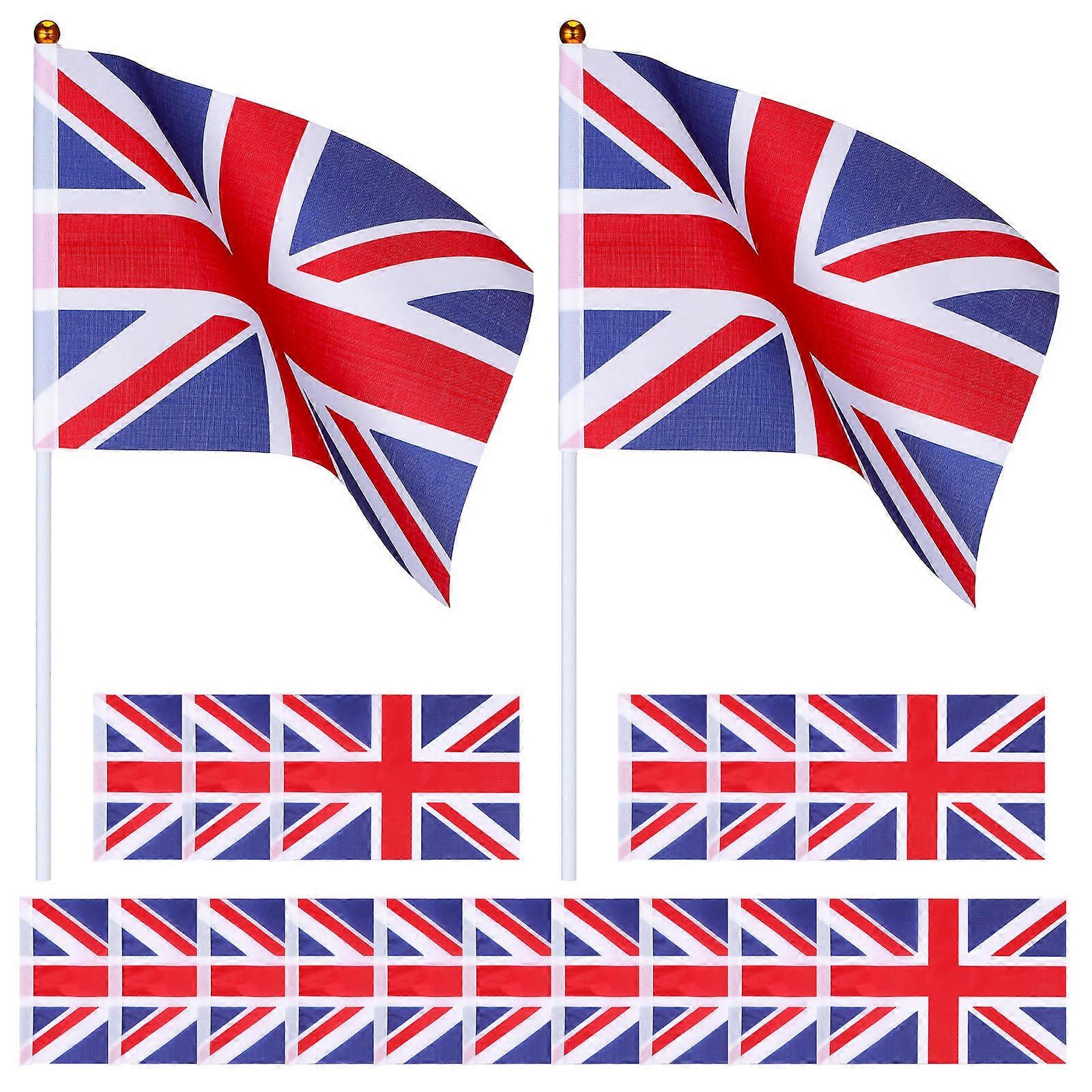 British Hand Waving Flag for Festival Use 800Pcs Flags