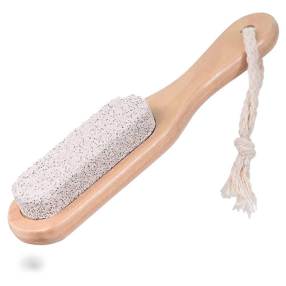 Nail Scrubber Brush for Cleaning Use 2Pcs White Pumice Stone Tool