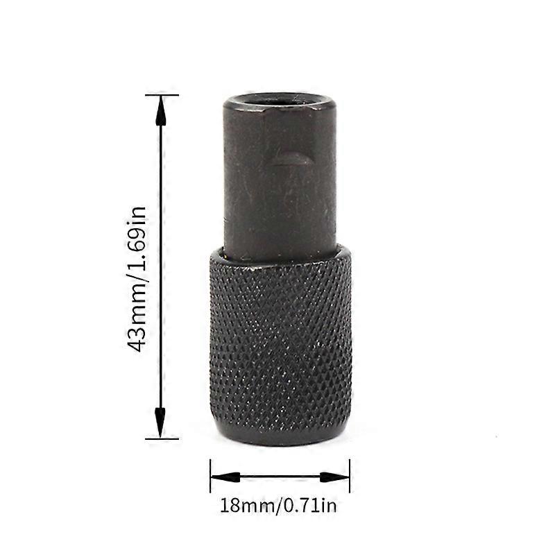 Electric wrench drill chuck conversion head hexagonal head 1/2 to 1/4 expansion drill bit