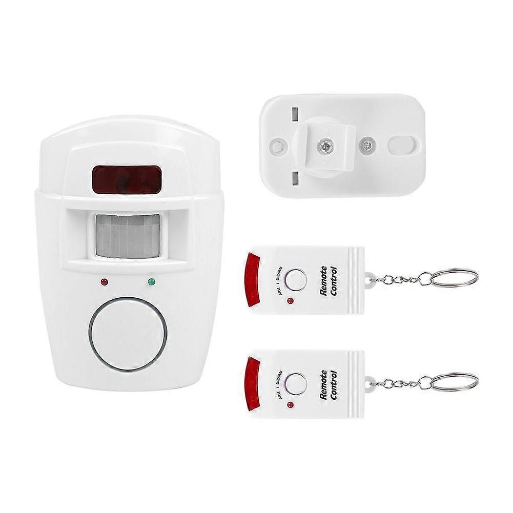 Wireless PIR Motion Sensor Detector Security Alarm System   Remote Controls for Home Garage