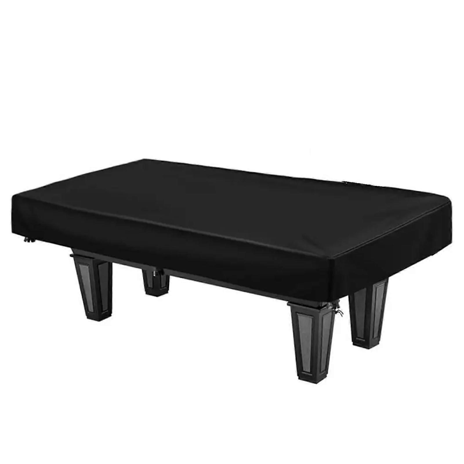 Pool Table Cover 210D Oxford Cloth With Drawstring 7/8/9 Ft Indoor Outdoor Protector Covers