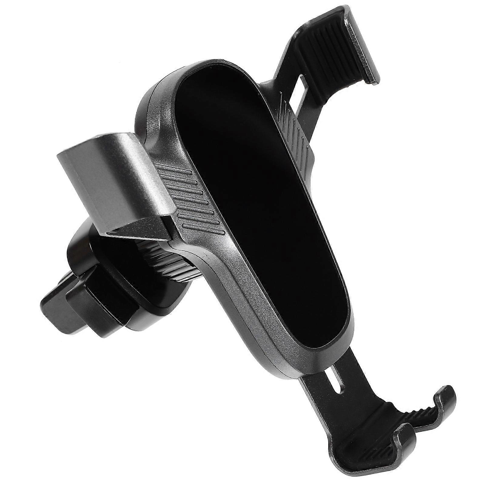 Car Phone Rack Nonslip Adjustable Phone Stand 2Sets Black