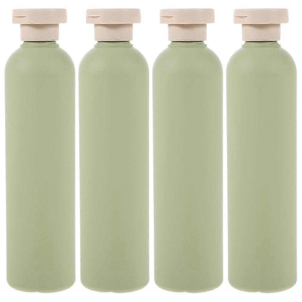 Travel Shampoo Bottles Green Refillable Shampoo and Conditioner Bottle 4Pcs Pack