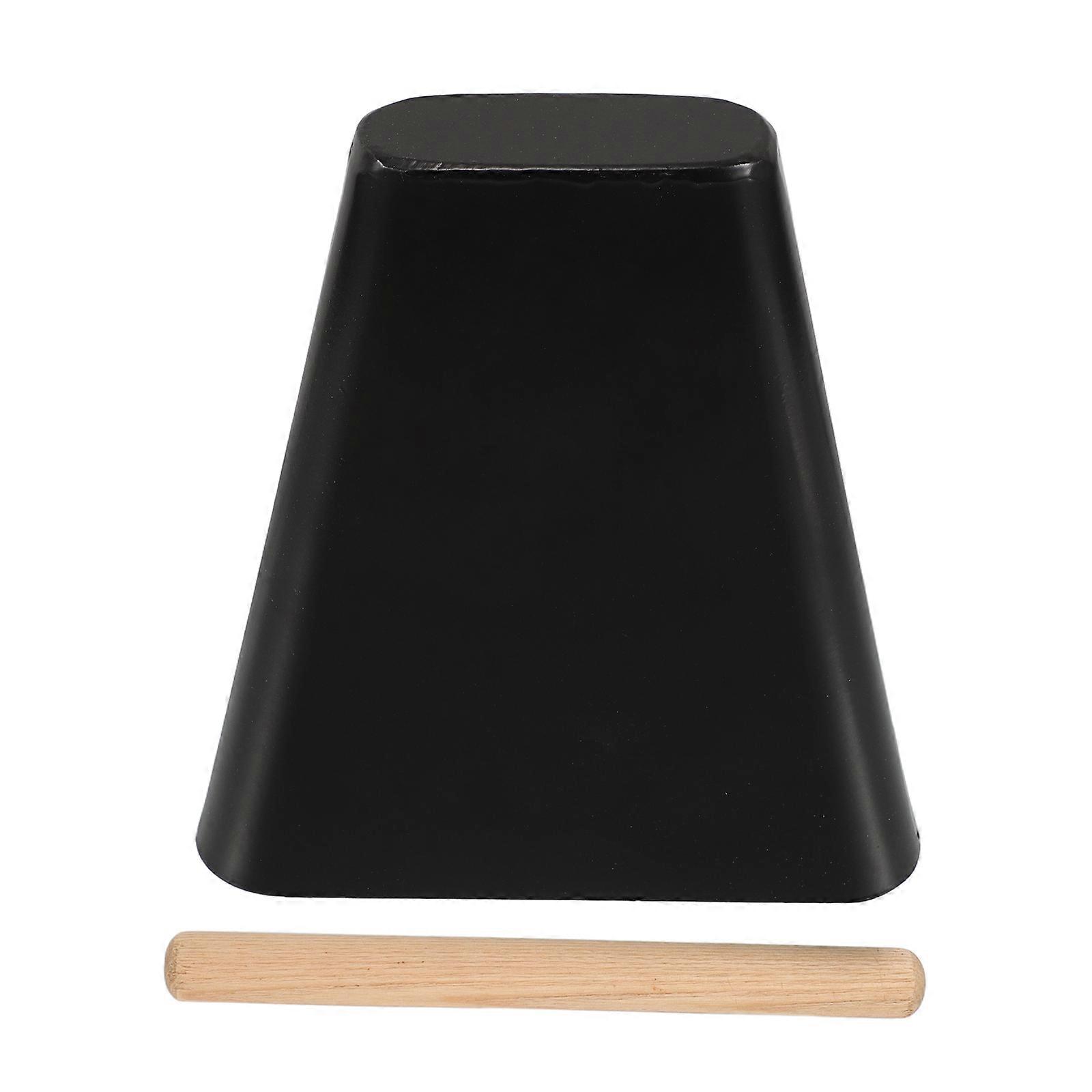 Small Metal Cowbell Stage Performance Instrument for Playing 2Sets Durable