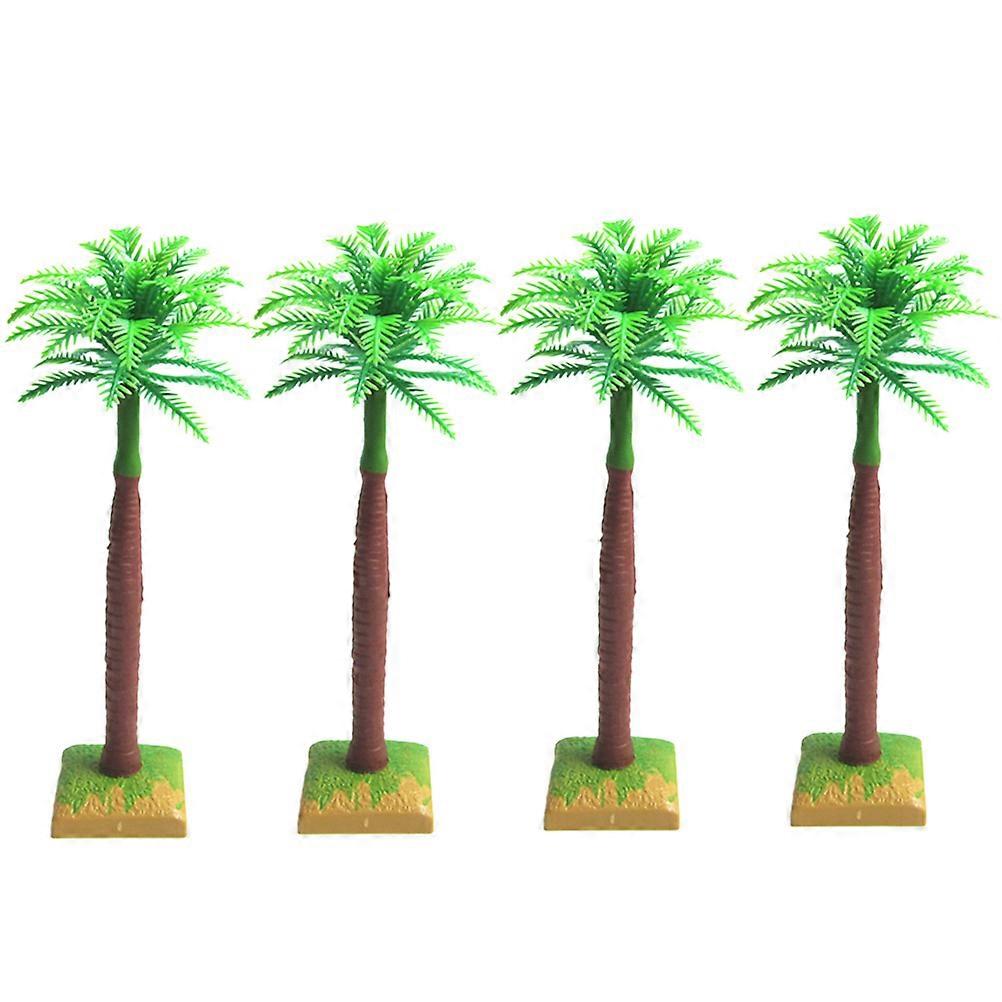 Micro Landscape Plastic Palm Tree Pots for DIY 24Pcs Collection