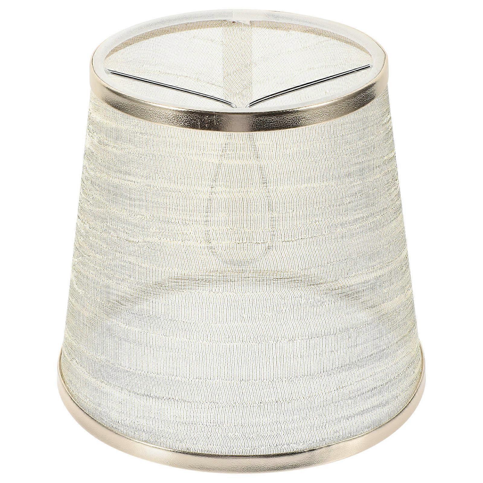 Cloth Small Lampshade Clip on Retro Style Lamp Shade Accessory 4Pcs