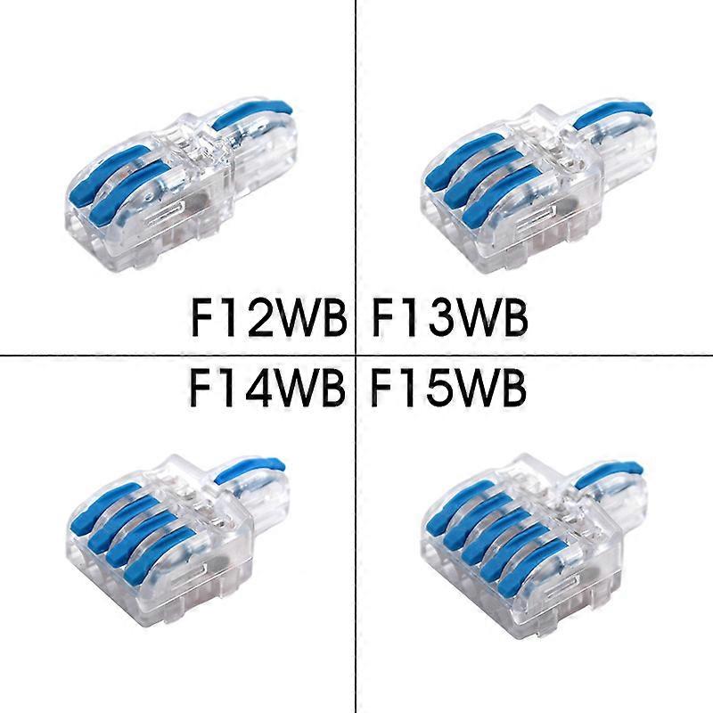 Wire Connector 1 Input Multiple Output Electrical Splitter Push-in Terminal Block Butt Home LED Light Quick Wiring Connectors