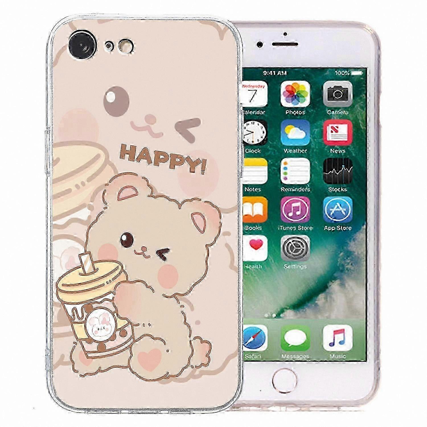 2025 Patterned TPU Case for  7/8/SE (2020/2022) Phone Back Cover