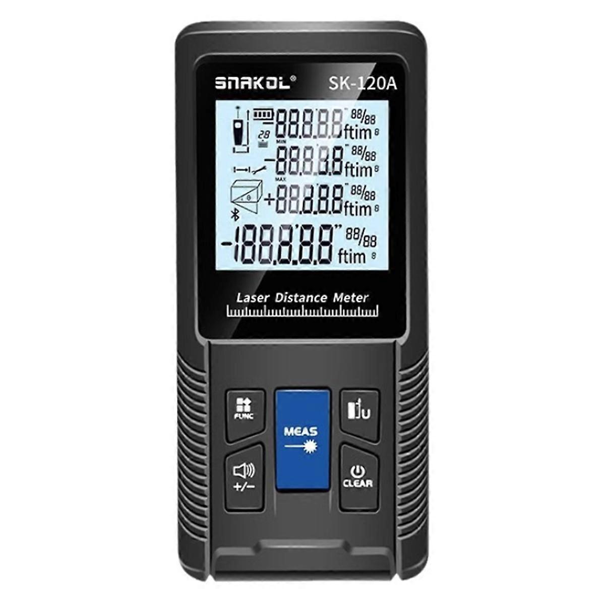  Laser Tape Measure 120M Laser Distance Meter Rangefinder