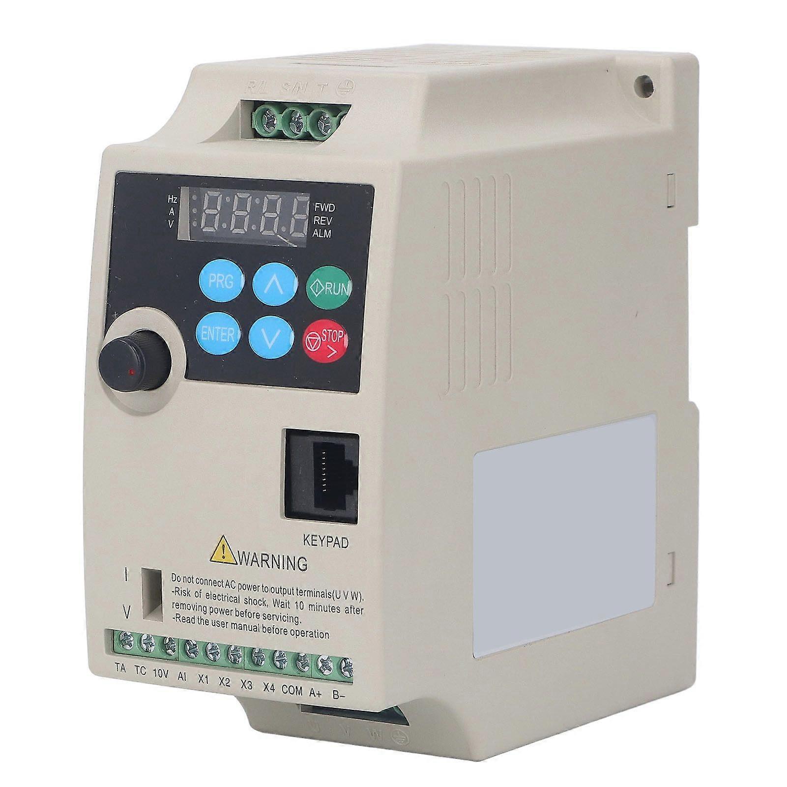 0.55KW Power Inverter Converter Variable Frequency Drive 1PH 220V Input 3PH 0220V Output