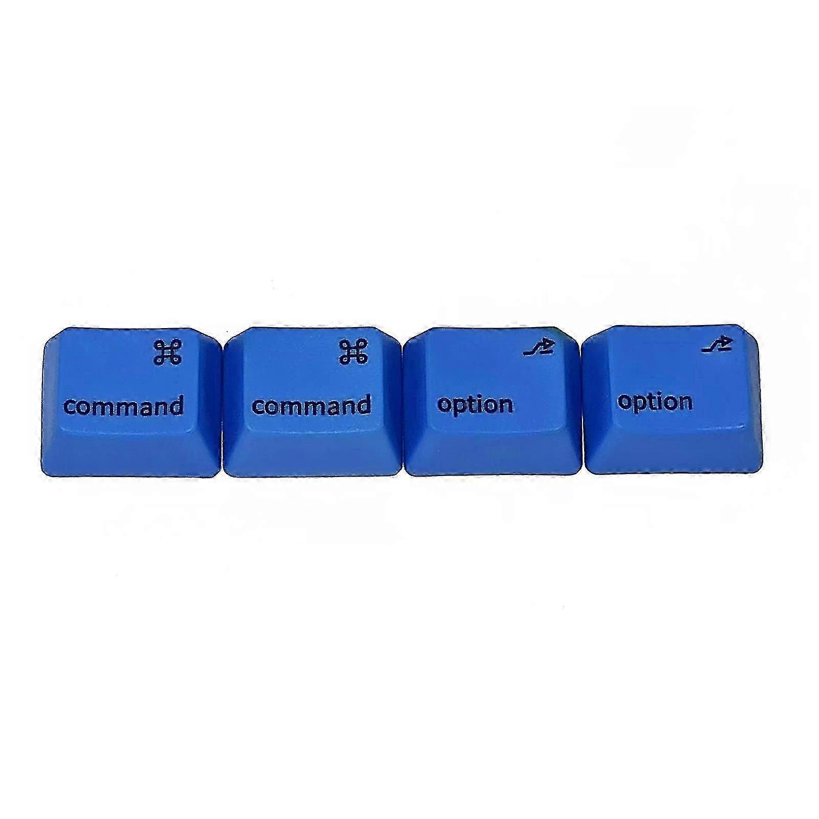 1Set PBT Dye Subbed Keycaps For MAC-Style Mechanical Keyboard 1.25U 1.25X Keycap