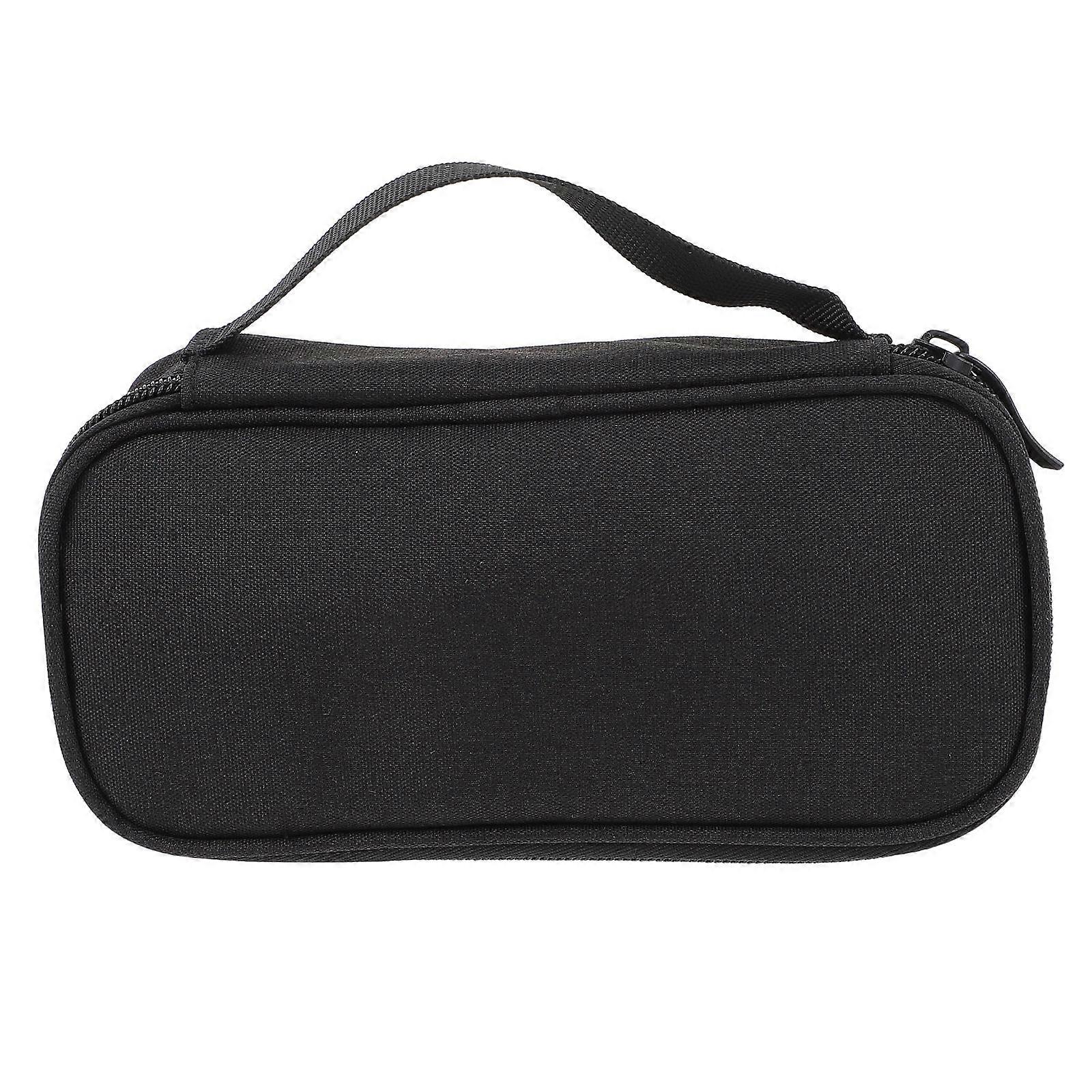 Black Data Cable Organizer Toothbrush Storage Bag 3Pcs