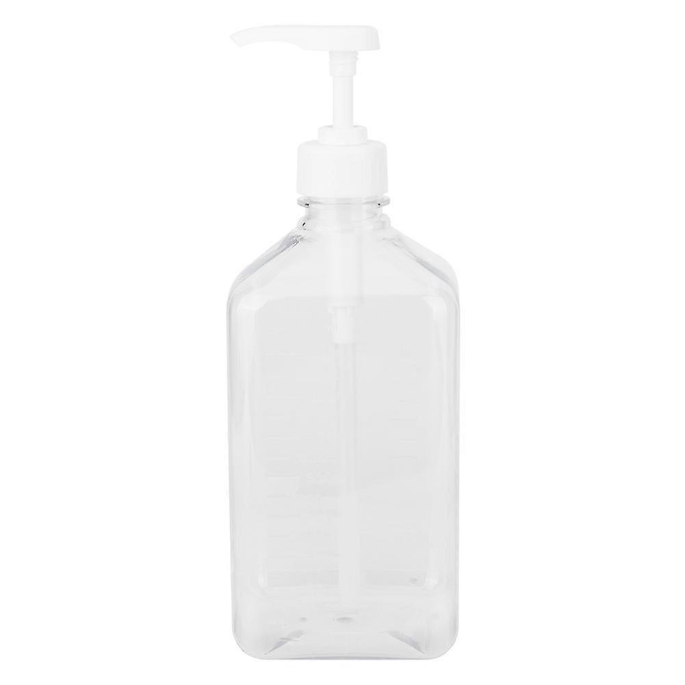1600ml Simple Press Pump Bottles Empty Syrup Ketchup Sauces Condiment Containers Squeeze Bottle 26s