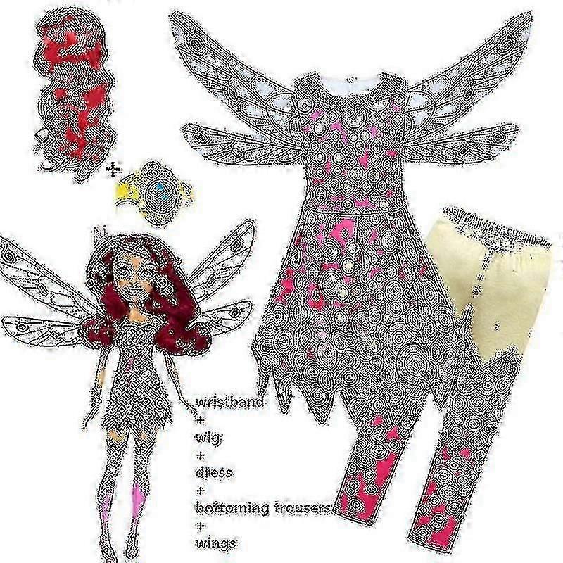 2024年新しい女の子、プリンセス、服セット、ミア、コスプレ衣装、子供、誕生日パーティー、カーニバル、服、ハロウィーン、子供のための衣装、BAOPENG