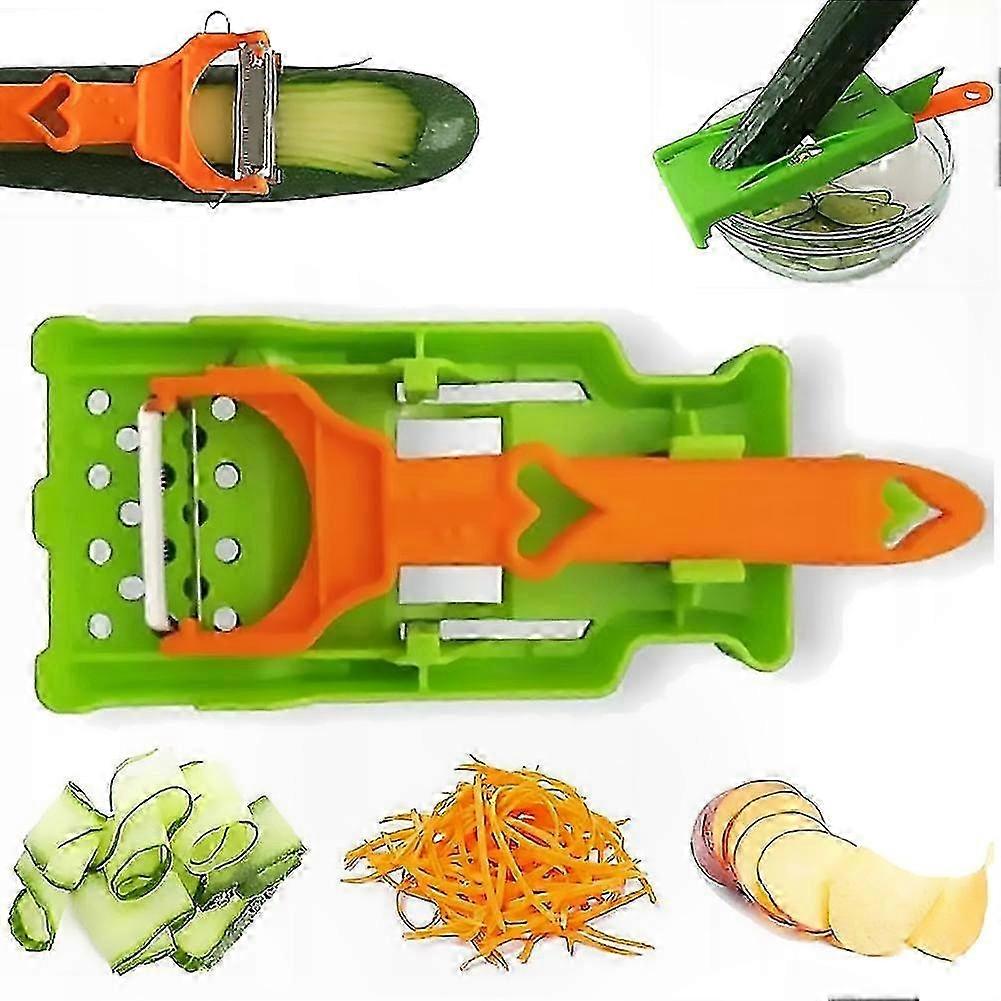 Multi-Functional Swivel Blade Vegetable and Fruit Peeler Tool