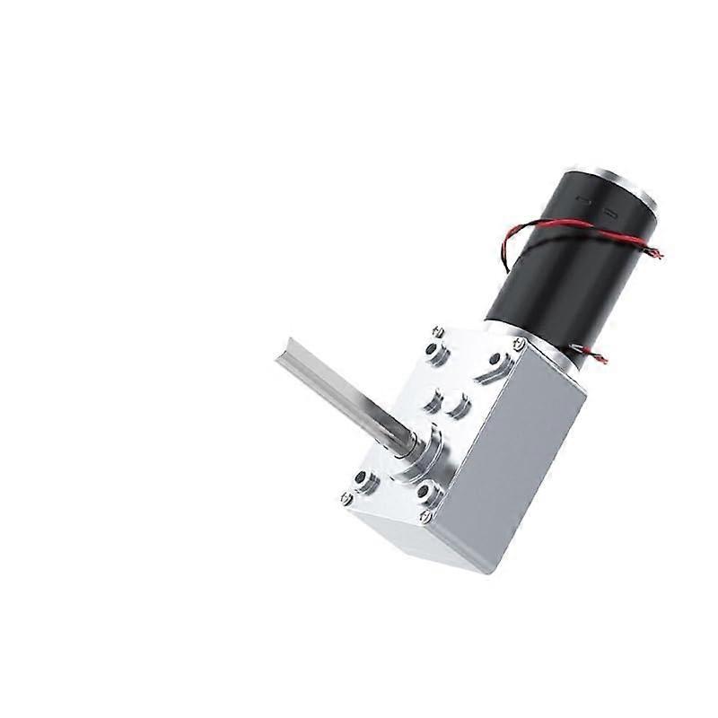 Bracket 12V 258RPM Worm Gear DC Electronic Starter SelfLocking Forward And Reverse Speed 51MM