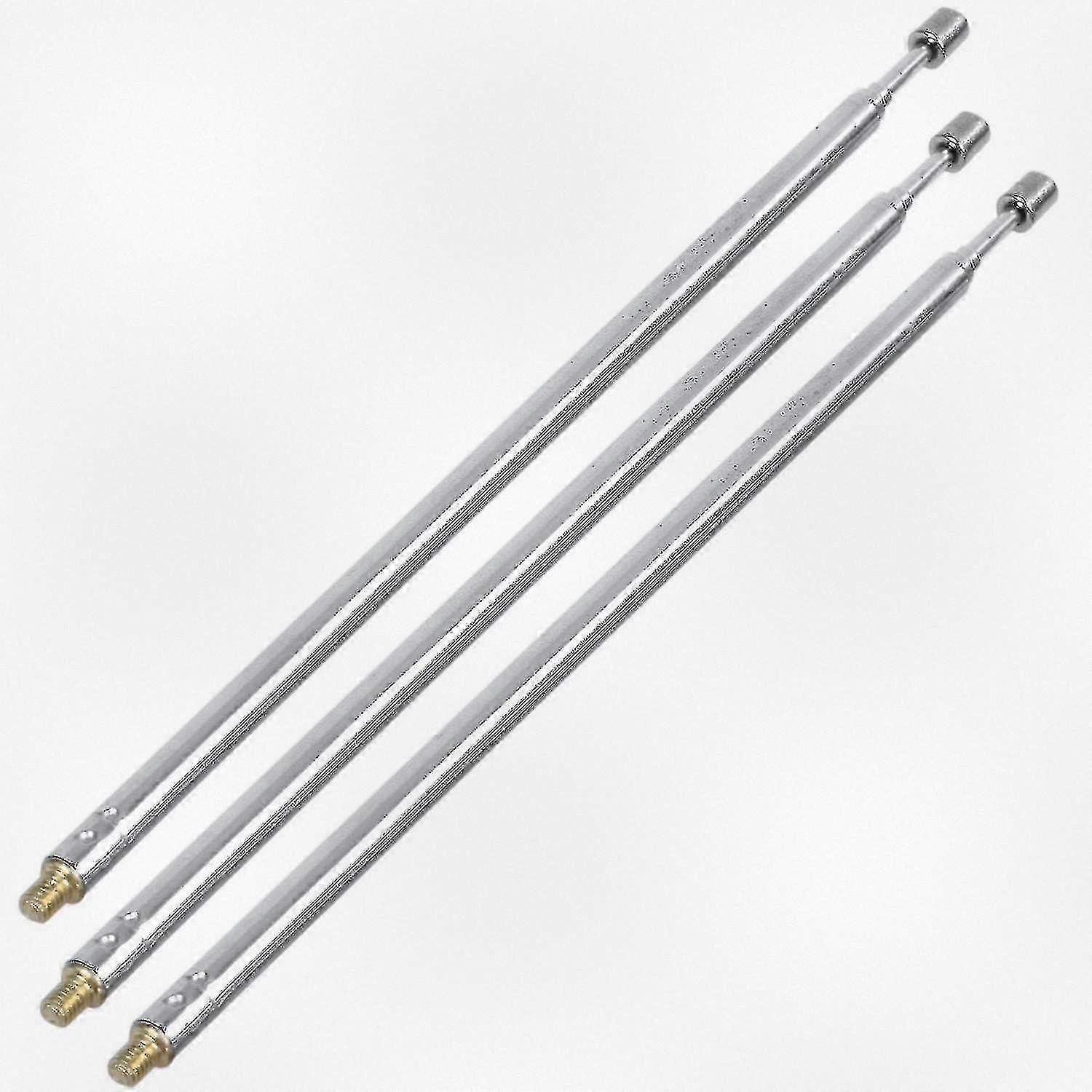 25-26 3-section extendable RC antenna 43.5cm silver for remote controls