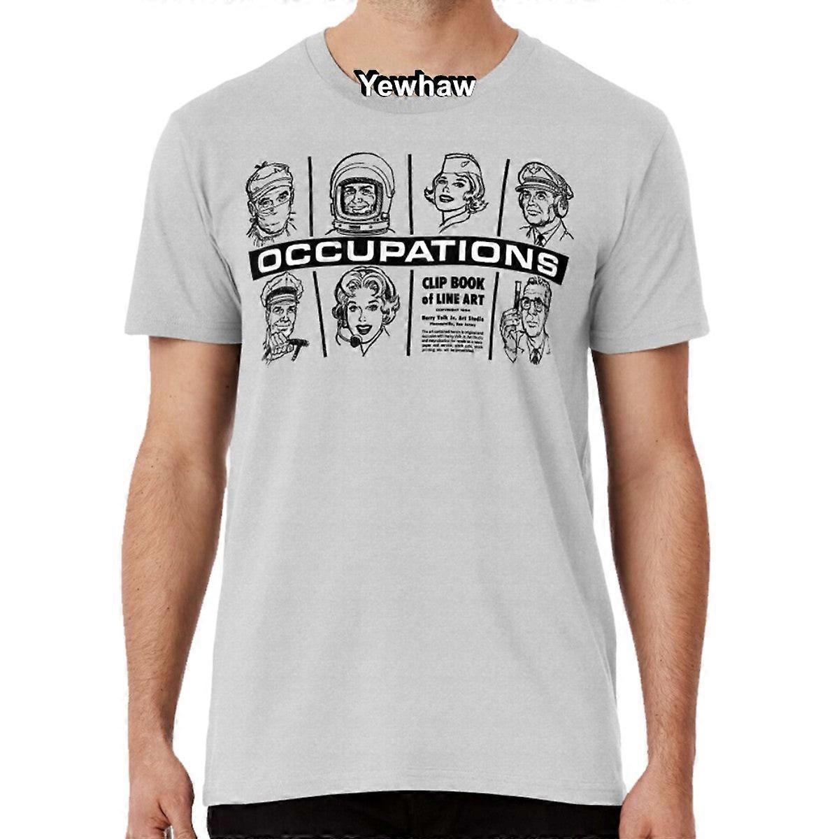 Occupations - Clip Art Book T-shirt Advertisement Retro Nostalgia Nostalgic