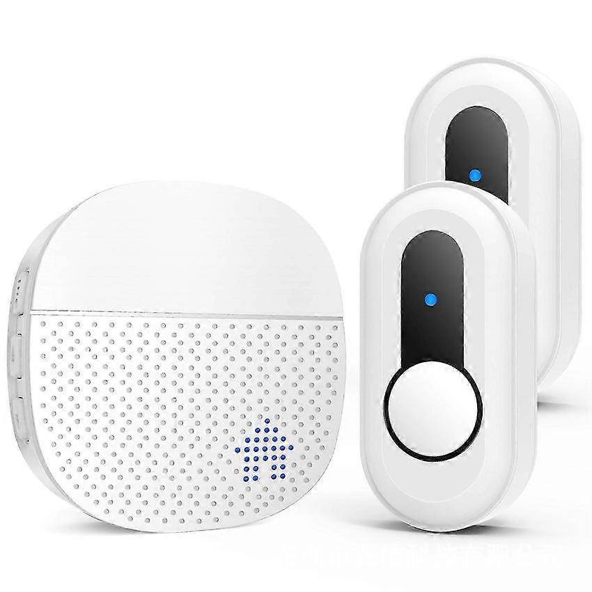 Wireless Home Doorbell Smart 2T1 Waterproof Touch Button Ding Dong Pager