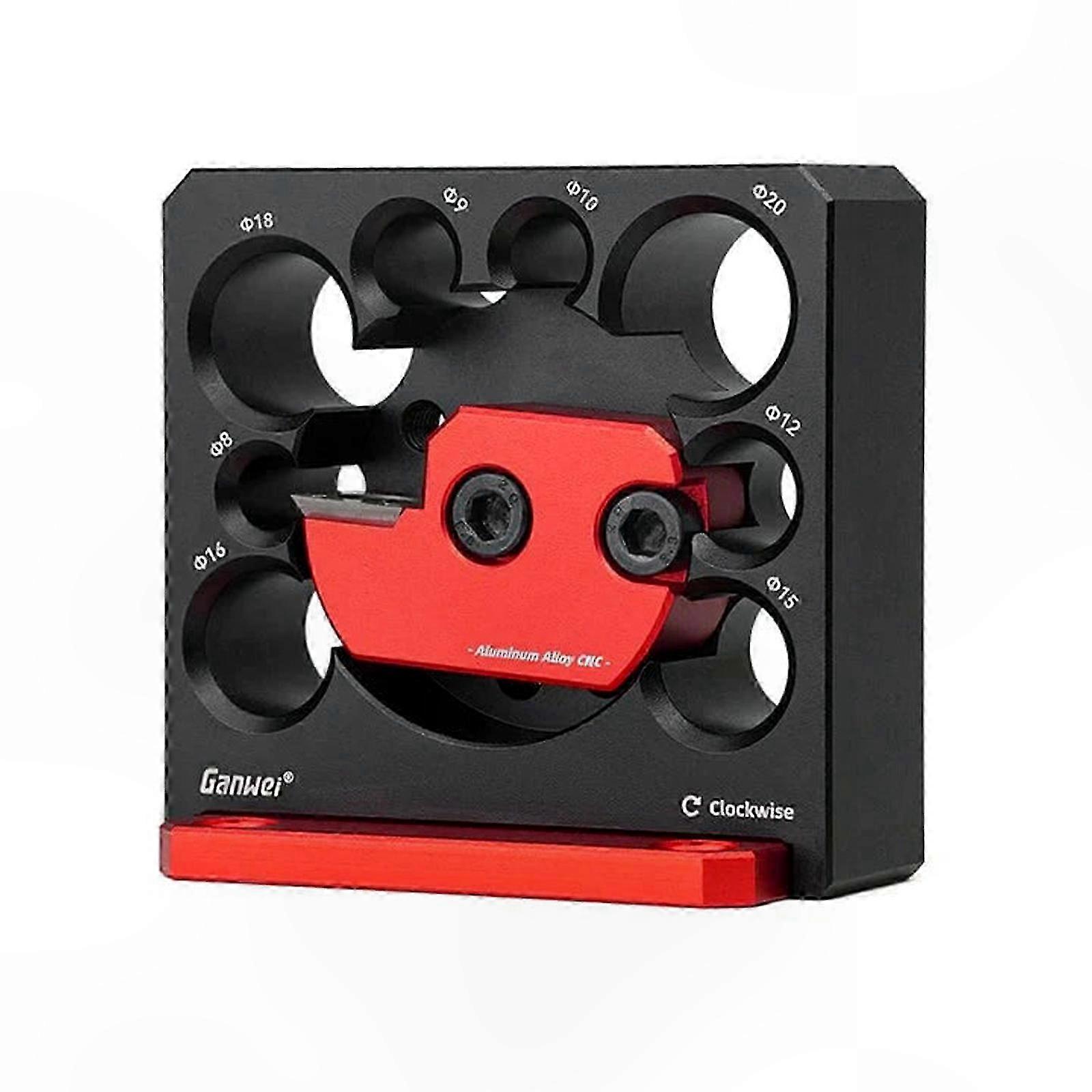 Adjustable Dowel Jig Kit for Round Tenon Cutting with Electric Drill Milling Function