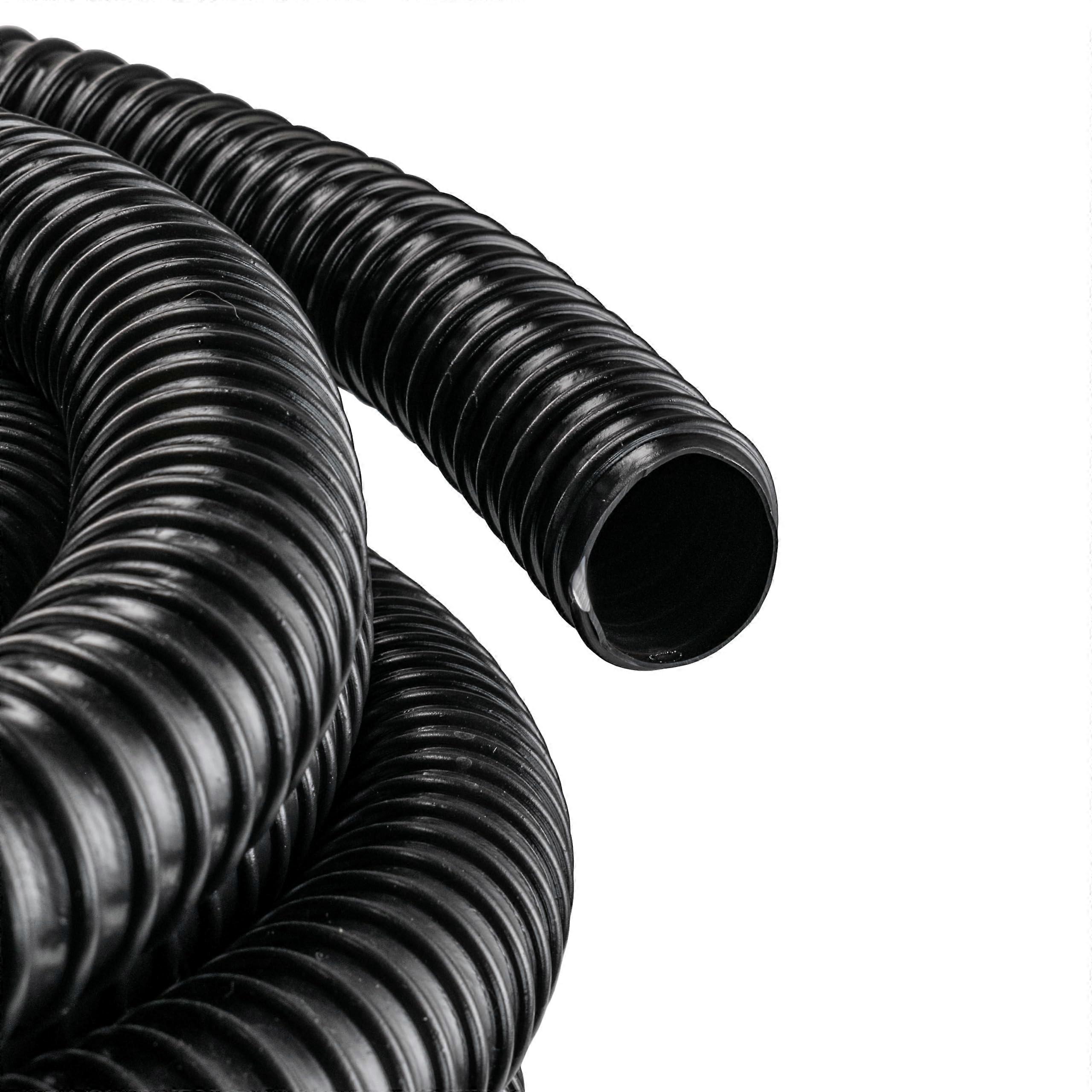 38mm Internal Diameter Corrugated Flexible Hose For Ponds, Filters, Fountains; Also For Hydroponics And Dust Extraction