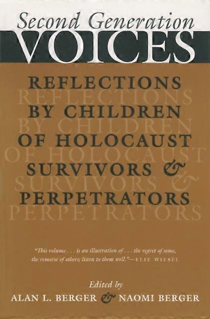 Second Generation Voices - Syracuse University Press