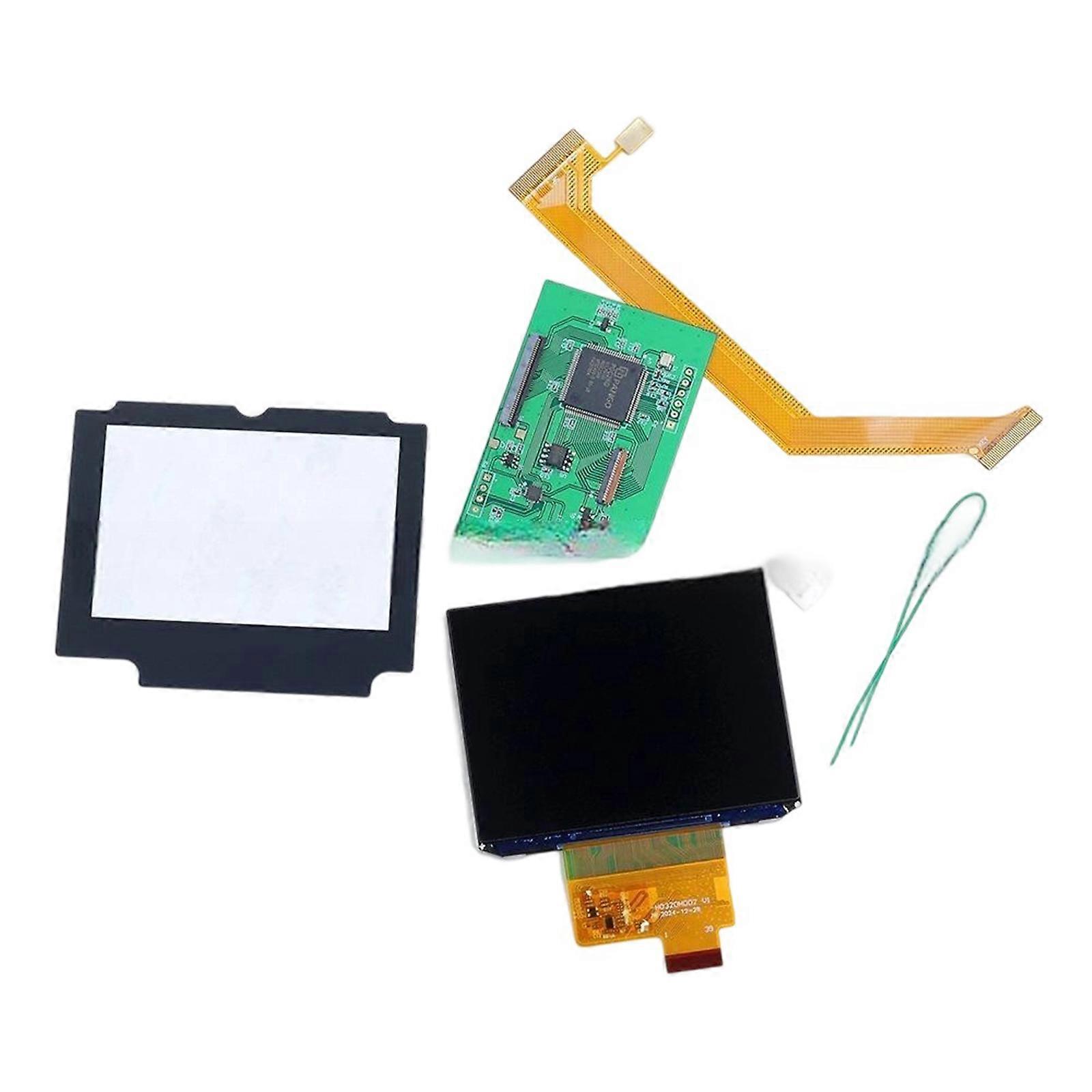 Gaming Accessories for SP V4.0 LCD Screen Easy Installation 3in Highlight LCD IPS Backlight Screen Modification Kit Multicolor