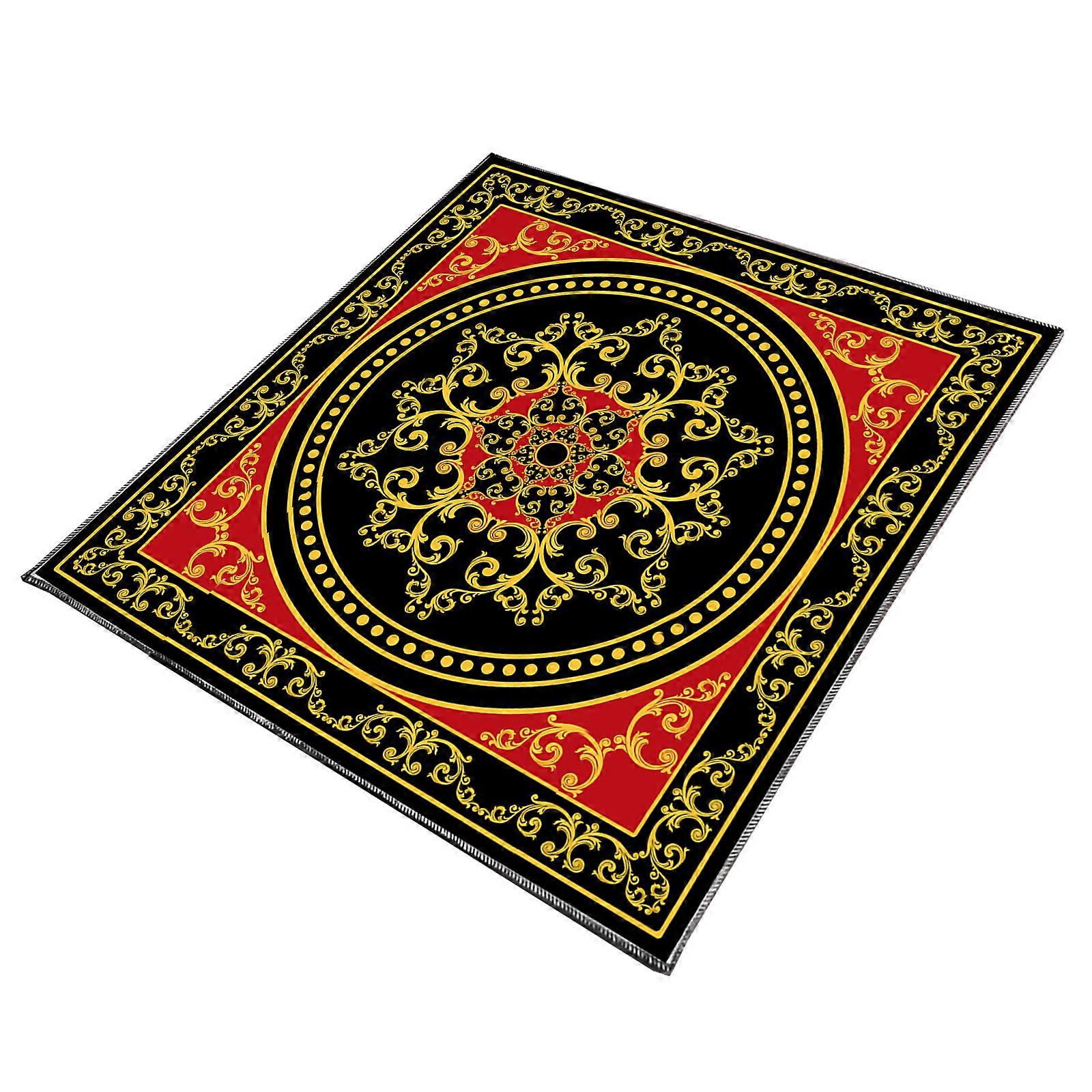 Tarot Masa Örtüsü Zarif Desen Astroloji Altarlar Bez Kehanet Kartı Masa Örtüsü Goblen Cadılık Malzemeleri Tedarik B 50x50cm