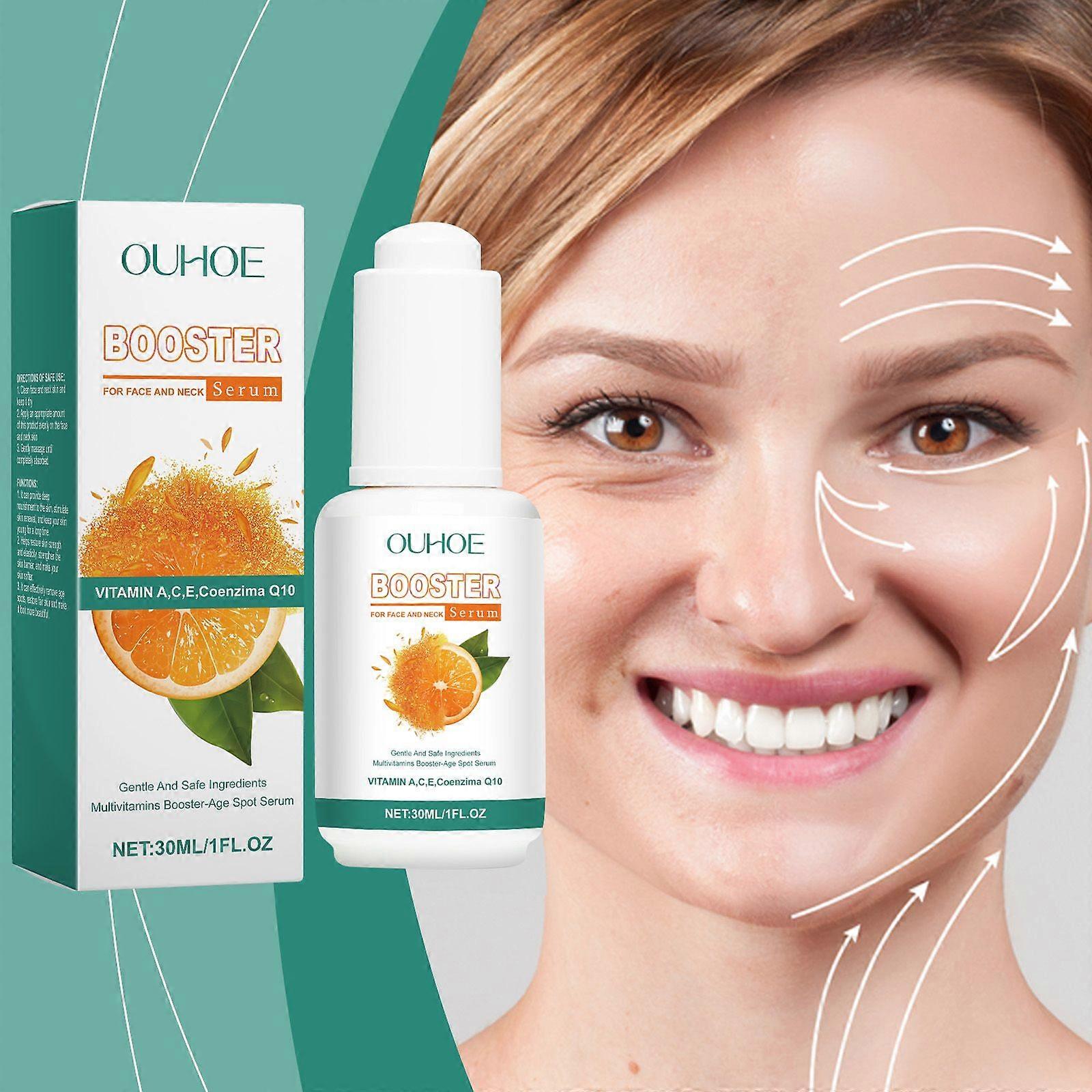 Facial Serum Contains Coenzyme Q10 And Orange Extract