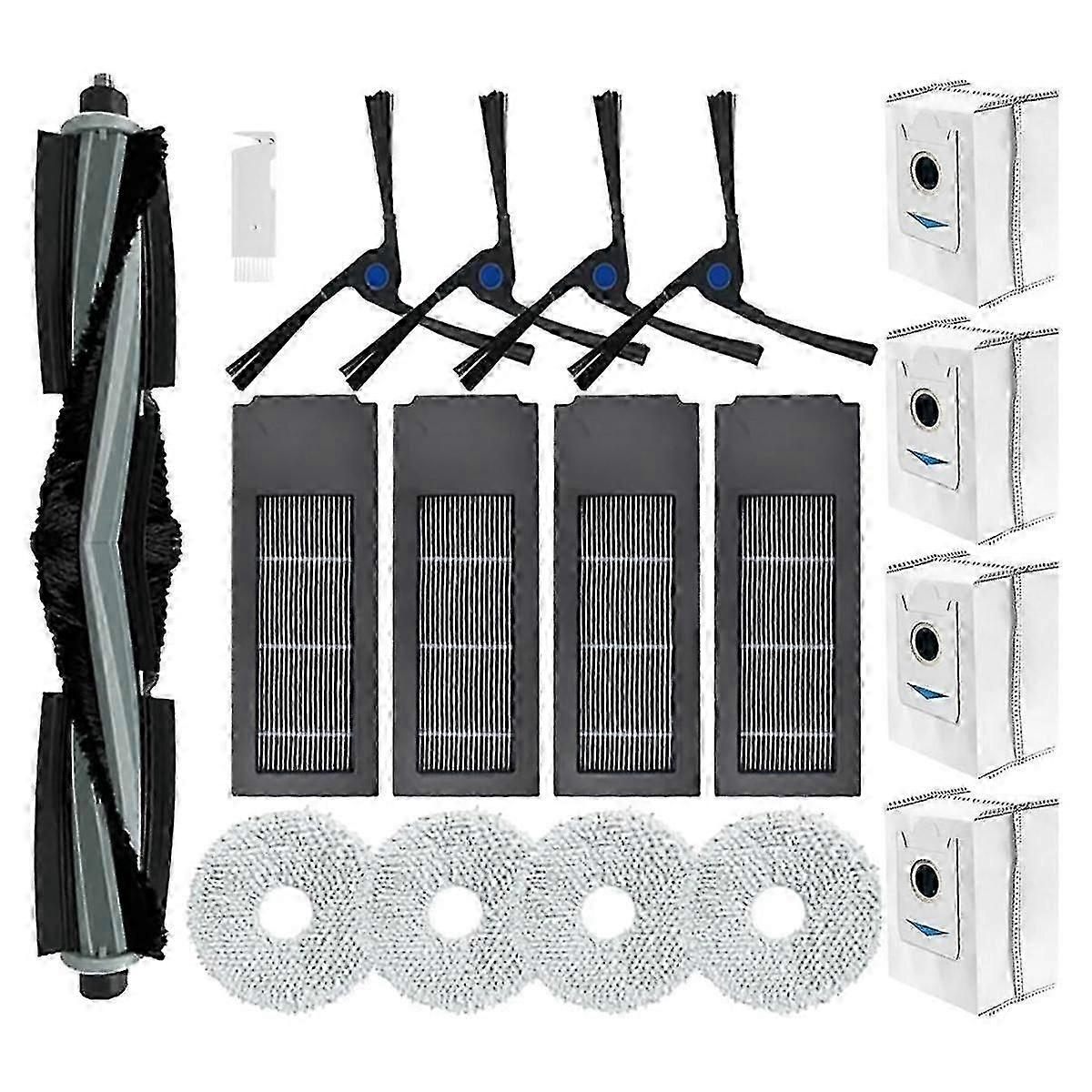 For Ecovacs Deebot X2 / X2 Omni / X2 Pro / DEX86 Robot Vacuum Cleaner Main Side Brushes Hepa Filter Mop Cloth Dust Bags