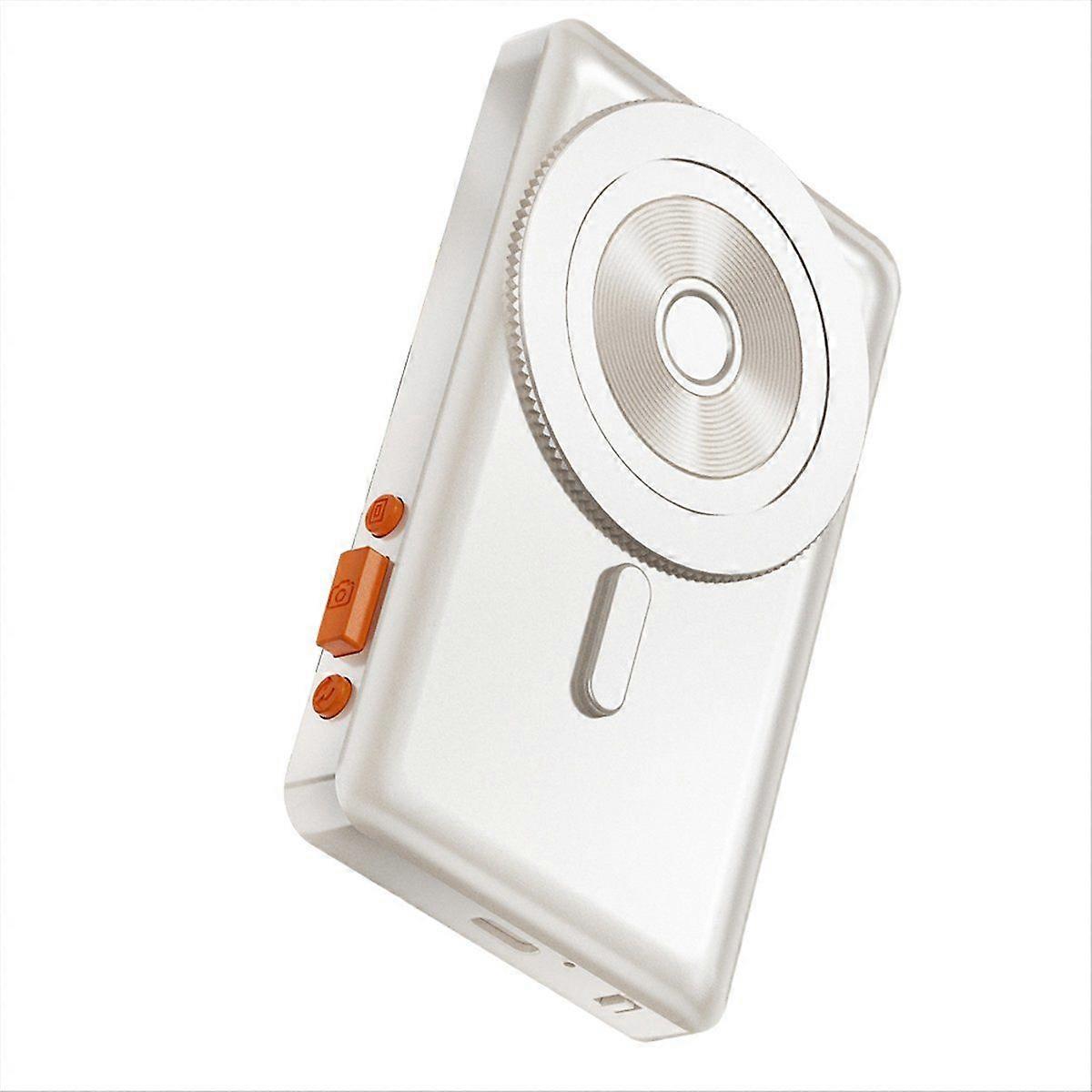 Magnetic Phone Vlog Selfie Monitor Screen for Selfie Vlog Live Stream for Android (White)