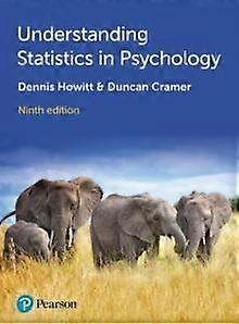Understanding Statistics In Psychology by Duncan Cramer Paperback