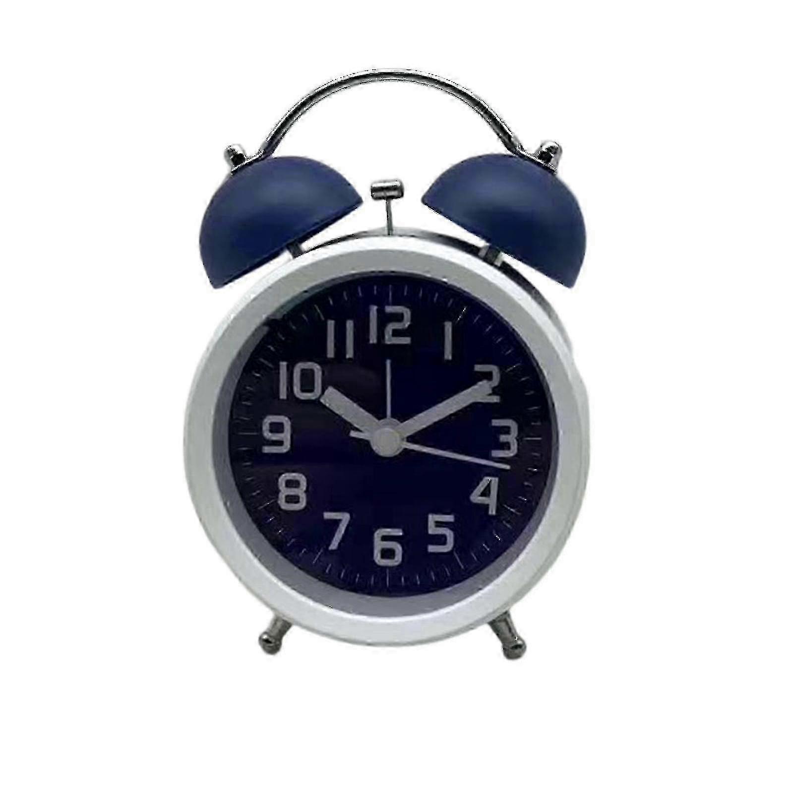 New Alarm Clock With Backlight Gentle Lights Time Display Nordic Style Living Room Desktop Ring Clock Ornament Home Decor